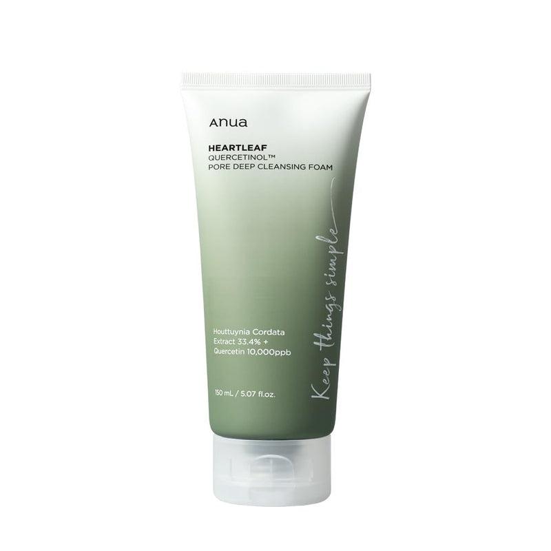 Anua Heartleaf Quercetinol Pore Deep Cleansing Foam Skincare