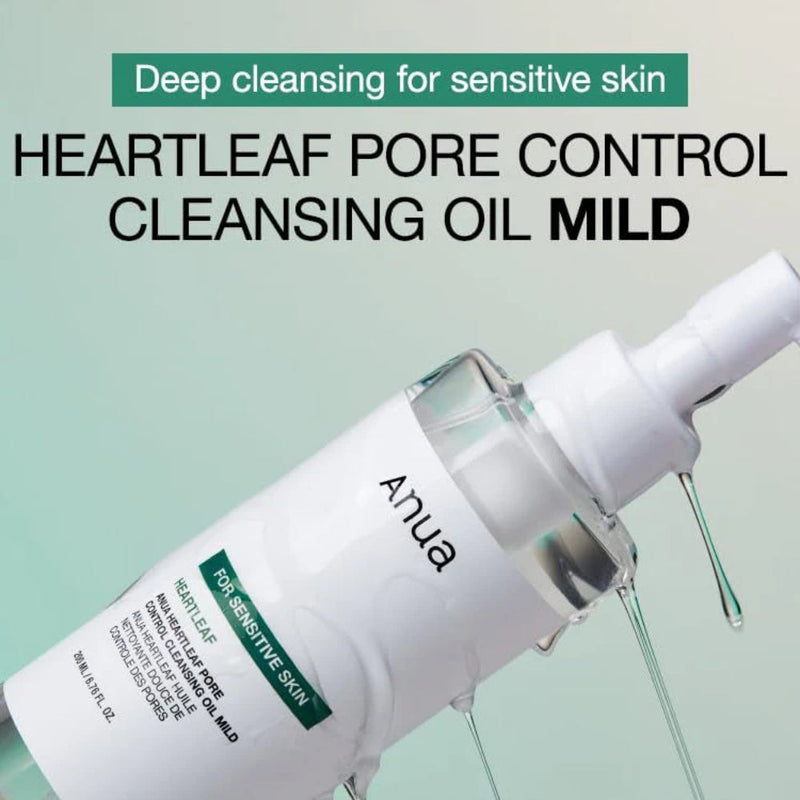 Anua Heartleaf Pore Control Cleansing Oil Mild Skincare