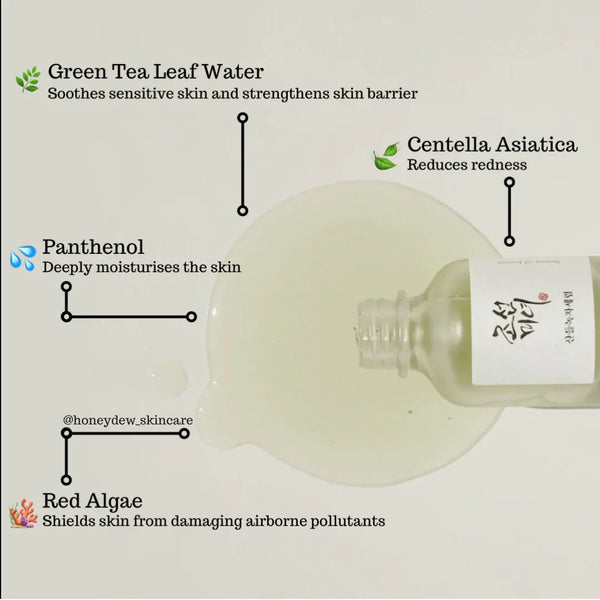 Beauty of Joseon Calming Serum : Green tea + Panthenol Skincare