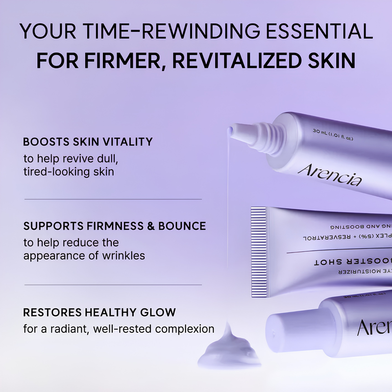 Arencia NAD+ Booster Shot Face & Eye Moisturizer Arencia