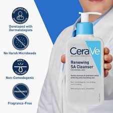 CeraVe Renewing SA Cleanser For Normal Skin Skincare