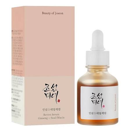 BEAUTY OF JOSEON Revive Serum Ginseng + Snail Mucin Skincare