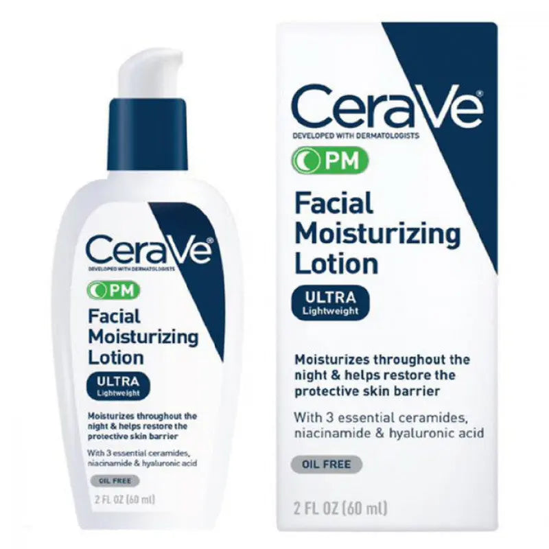 CeraVe PM Facial Moisturizing Lotion Skincare